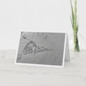 "De kluizenaar" Kaart (Voorkant)