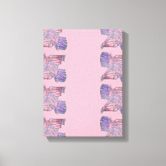 De kluwen van de ziel: moderne expressionistische  canvas afdruk (Voorkant)
