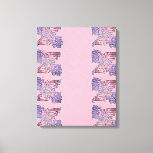 De kluwen van de ziel: moderne expressionistische canvas afdruk (Voorkant)