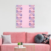 De kluwen van de ziel: moderne expressionistische canvas afdruk (Insitu (Woonkamer))