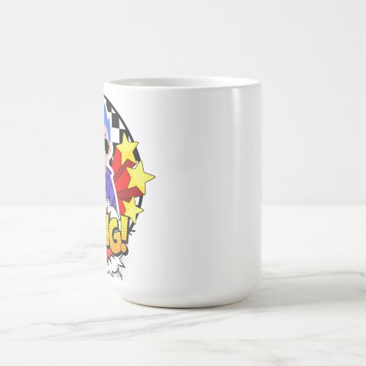 De knalman koffiemok (Center)