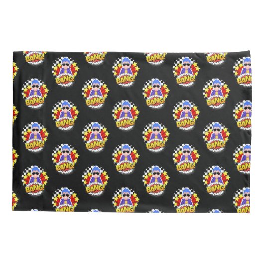 De knalman kussensloop (Achterkant)