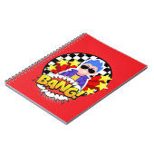 De knalman notitieboek (Linkerzijde)