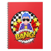 De knalman notitieboek (Voorkant)