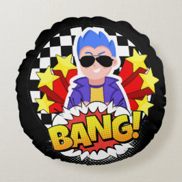 De knalman rond kussen