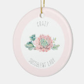 De knappe kerkversiering keramisch ornament (Links)