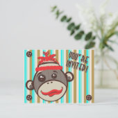 De knappe Sleutel van de Contactdoos van het Pet U Uitnodiging Briefkaart (Staand voorkant)