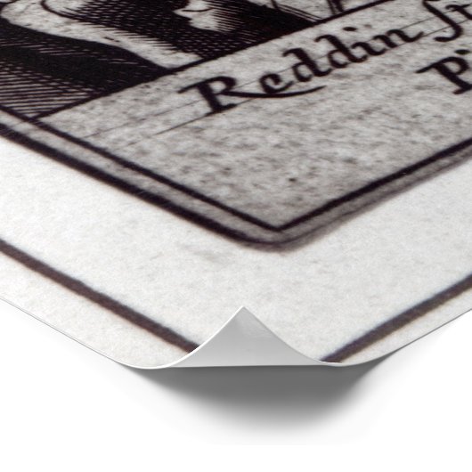 De Knave van Clubs Poster (Hoek)