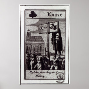 De Knave van Clubs Poster