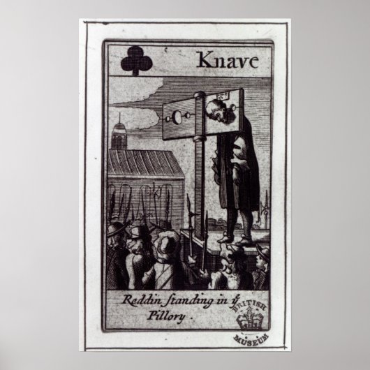 De Knave van Clubs Poster (Voorkant)