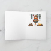 De kneep van Vorst Feestdagen Kaart (Binnen)