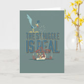 De knevel is echt RUNNER™ en de hoop E. Coyote Kaart (Gele Bloem)