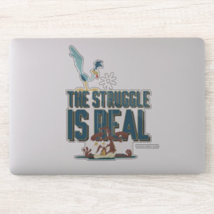 De knevel is echt RUNNER™ en de hoop E. Coyote Sticker