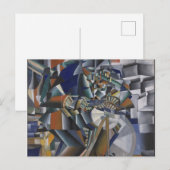 De Knife Grinder of Glittering-beginsel Briefkaart (Voorkant / Achterkant)