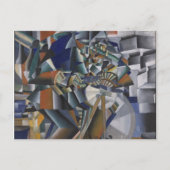 De Knife Grinder of Glittering-beginsel Briefkaart (Voorkant)