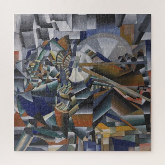 De Knife Grinder of Glittering-beginsel Legpuzzel (Verticaal)