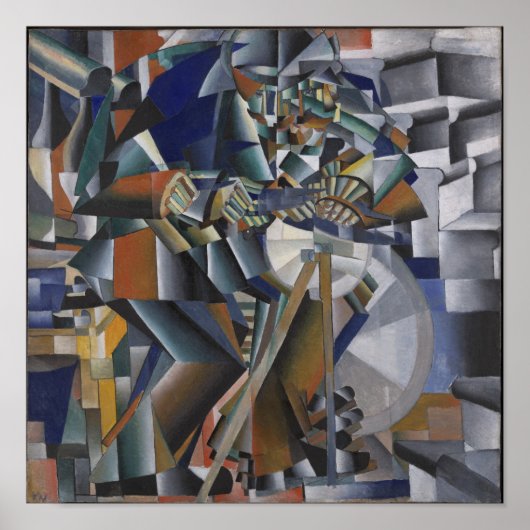 De Knife Grinder of Glittering-beginsel Poster (Voorkant)