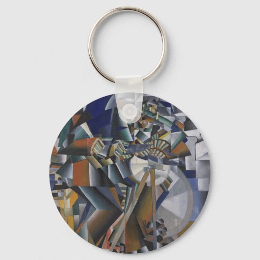 De Knife Grinder of Glittering-beginsel Sleutelhanger (Voorkant)