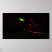 De Knight en de Draak Poster (Voorkant)