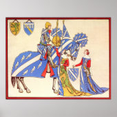 De Knight en Maidens Poster (Voorkant)