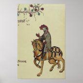 De Knight, facsimile detail van Poster (Voorkant)