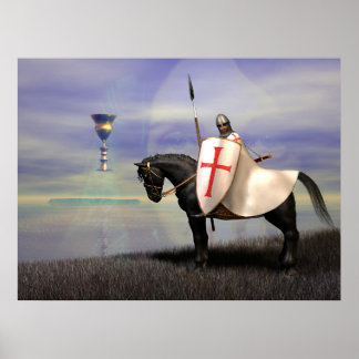 De Knight Templar en de Grail Poster