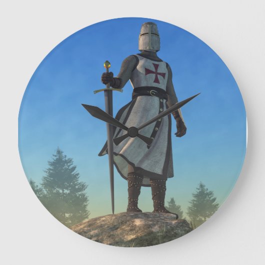 De Knight Templar Grote Klok (Voorkant)