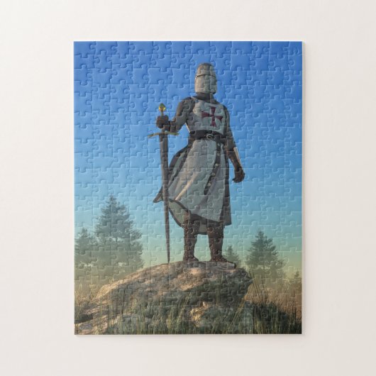 De Knight Templar Legpuzzel (Verticaal)