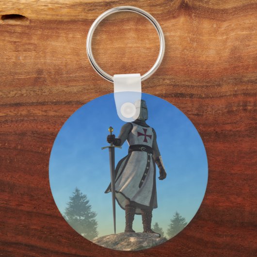 De Knight Templar Sleutelhanger (Voorkant)