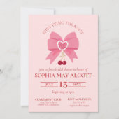 De Knoop Coquette Cherry Charm Vrijgezellenfeest b Kaart (Voorkant)