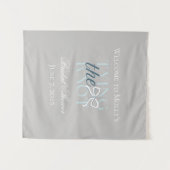 De knoop doorhakken - Elegant minimalistisch trouw Wandkleed (Voorkant (horizontaal))