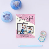 De Knoop Doorhakken - Fotofeest Uitnodiging Flyer (Enkel)