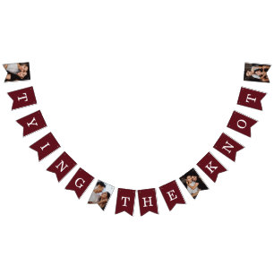 De knoop leggen Foto LGBTQ Vlaggetjes