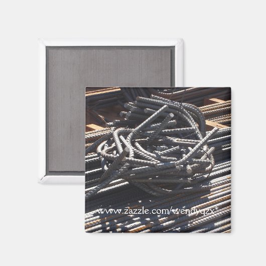 De knoop magneet (Voorkant / Achterkant)