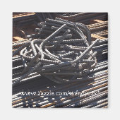 De knoop magneet (Voorkant)