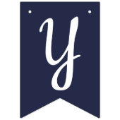 De knoop nautische Bunting Vlaggetjes (Derde vlag)