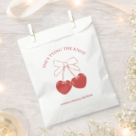 De knoop vastmaken Coquette Zacht Meisje Cherry Bo Bedankzakje