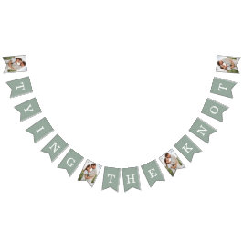 De knoop vastmaken Foto Vlaggetjes