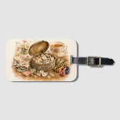 De knoopblikje bagagelabel (Voorkant (horizontaal))