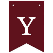 De knoopfoto vastbinden vlaggetjes (Derde vlag)