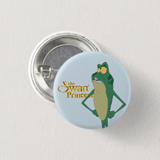 De knop Swan Princess Jean-Bob Ronde Button 3,2 Cm (Voorkant /achterkant)