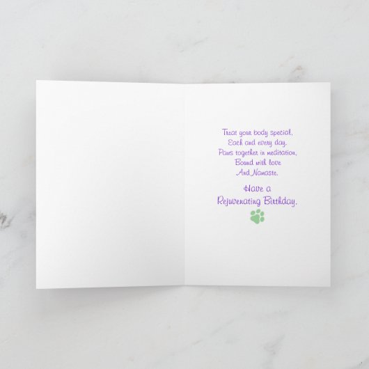 De Knop & Tony Notecard van de Verjaardag van de Kaart (Binnen)