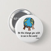 De knop Wijzigen Ronde Button 5,7 Cm (Voorkant /achterkant)