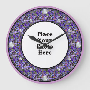 De knopen ontwerpen Uw Klok van de Muur van de