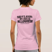 De knoppen verliezen t-shirt (Achterkant)