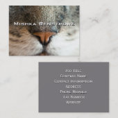 De knoppen visitekaartje (Voorkant / Achterkant)