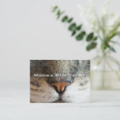 De knoppen visitekaartje (Staand voorkant)