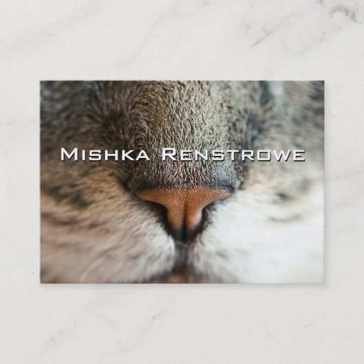 De knoppen visitekaartje (Voorkant)