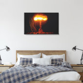 De Knothole van de Bevordering van de verrichting, Canvas Afdruk (Insitu (Slaapkamer))