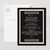 De Knots Prayer Briefkaart (Voorkant / Achterkant)